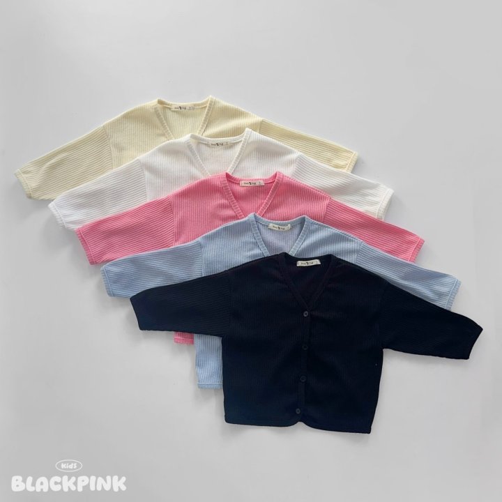 Black Pink - Korean Children Fashion - #kidsshorts - Claire Cardigan - 4