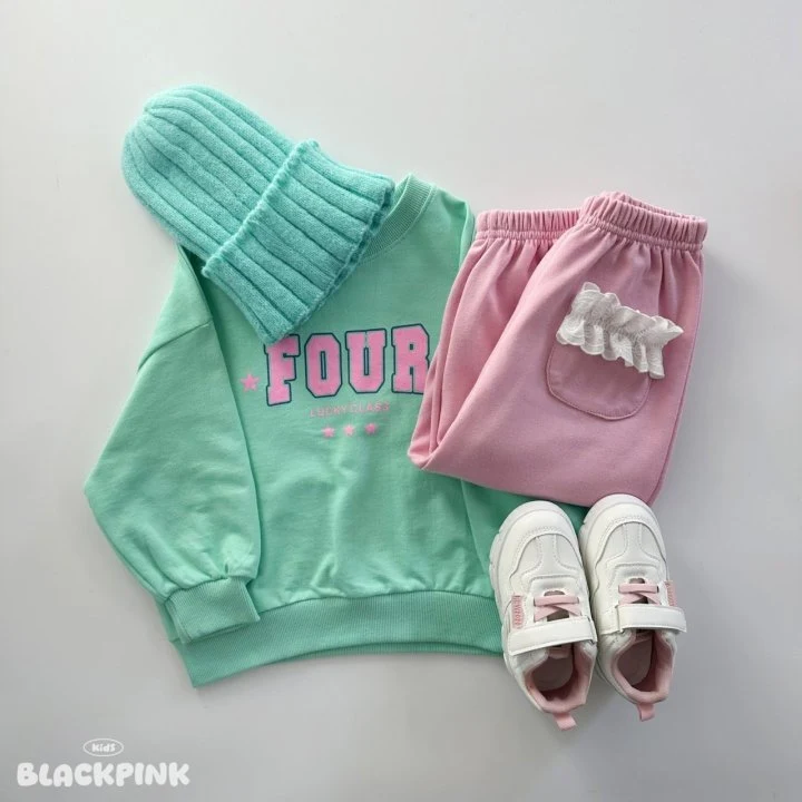 Black Pink - Korean Children Fashion - #littlefashionista - Pocket Lace Jogger Pants - 10