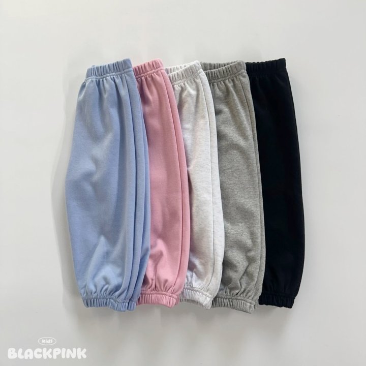 Black Pink - Korean Children Fashion - #littlefashionista - Spring Basic Jogger Pants - 2