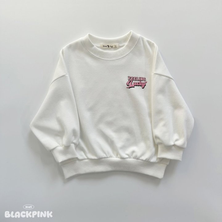 Black Pink - Korean Children Fashion - #littlefashionista - LUCKY Sweatshirt - 10