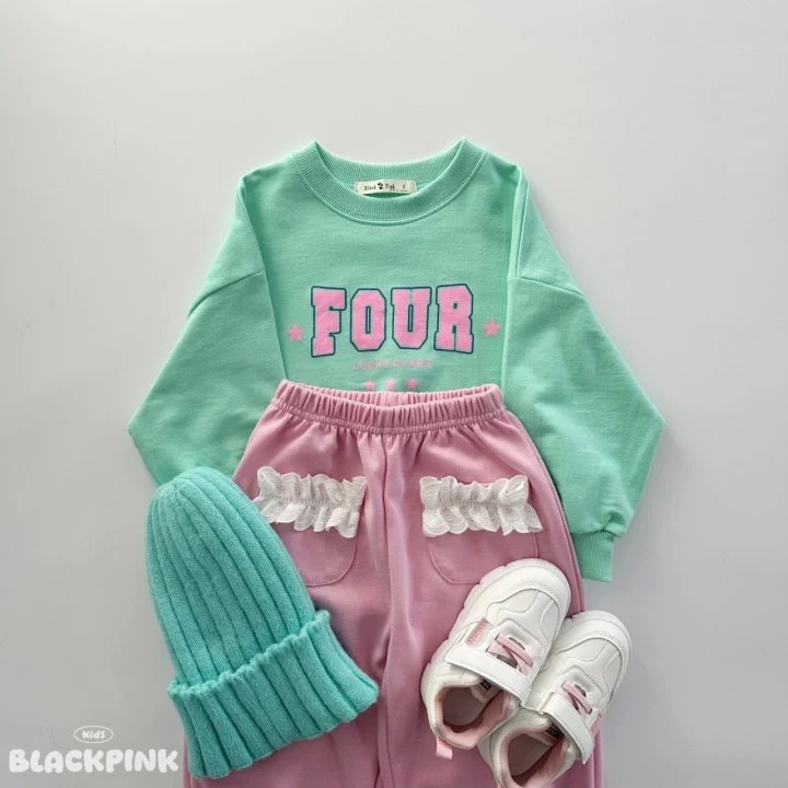 Black Pink - Korean Children Fashion - #magicofchildhood - Pocket Lace Jogger Pants - 11