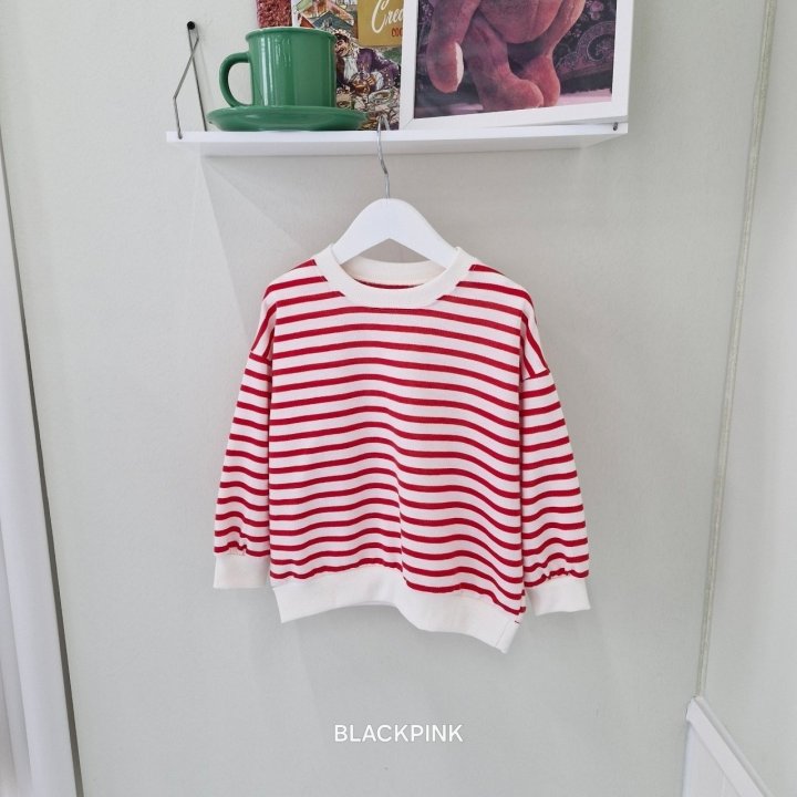 Black Pink - Korean Children Fashion - #magicofchildhood - Spring ST Sweatshirt - 10