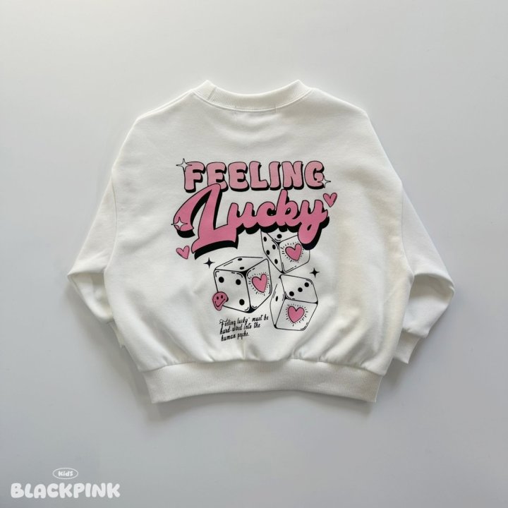 Black Pink - Korean Children Fashion - #magicofchildhood - LUCKY Sweatshirt - 11