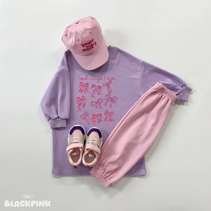 Black Pink - Korean Children Fashion - #magicofchildhood - Luna Ribbon One-piece - 8