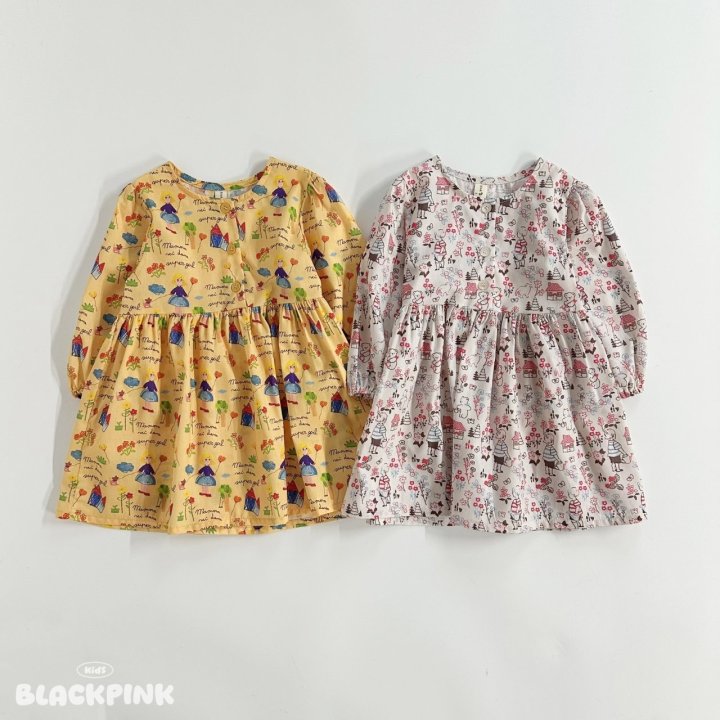 Black Pink - Korean Children Fashion - #magicofchildhood - Little One One-piece - 5