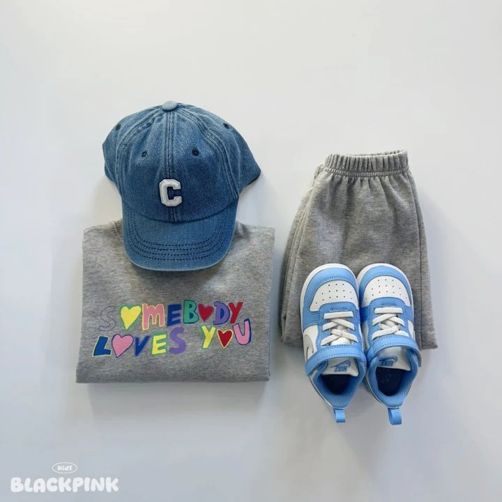 Black Pink - Korean Children Fashion - #minifashionista - SOMEBODY Sweatshirt - 5
