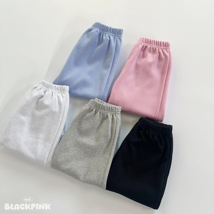 Black Pink - Korean Children Fashion - #magicofchildhood - Spring Basic Jogger Pants - 4