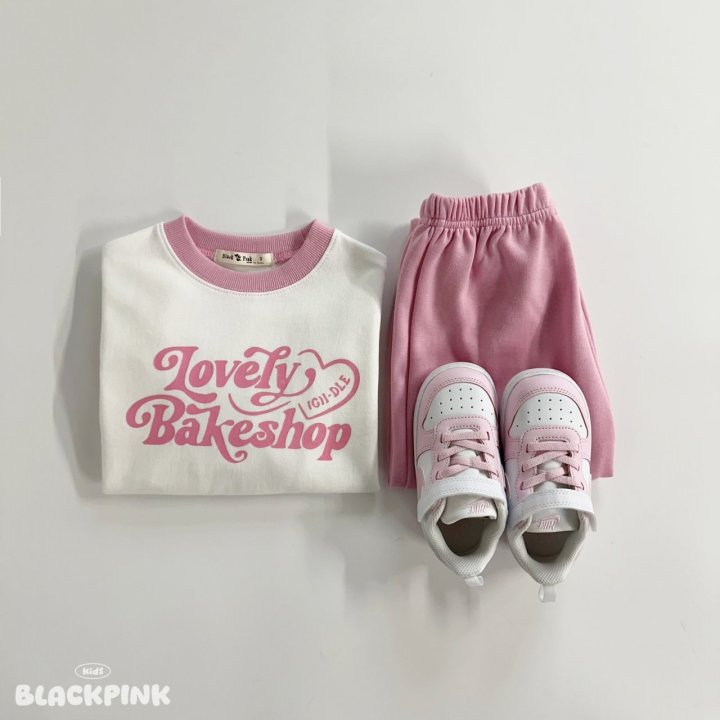 Black Pink - Korean Children Fashion - #minifashionista - Bakeshop Sweatshirt - 8