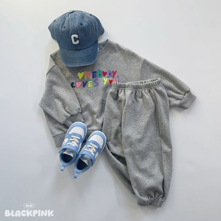 Black Pink - Korean Children Fashion - #prettylittlegirls - SOMEBODY Sweatshirt - 6