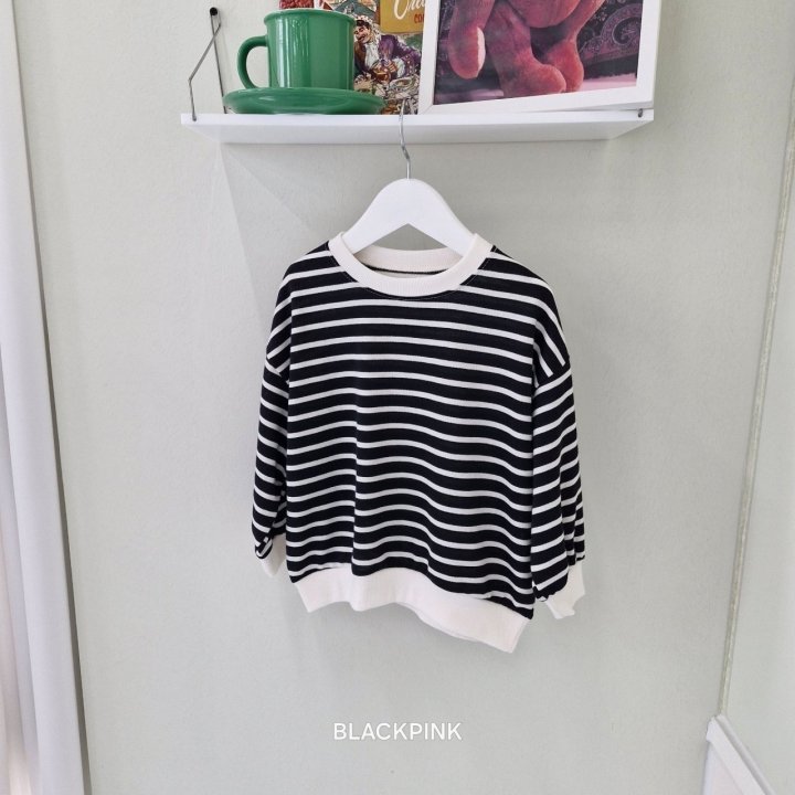 Black Pink - Korean Children Fashion - #prettylittlegirls - Spring ST Sweatshirt - 12
