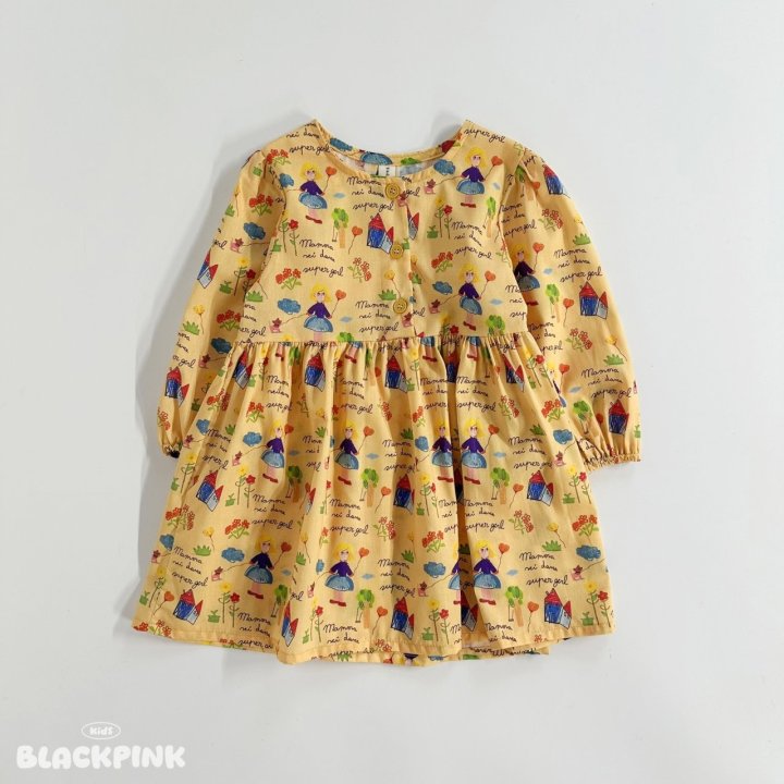 Black Pink - Korean Children Fashion - #prettylittlegirls - Little One One-piece - 7