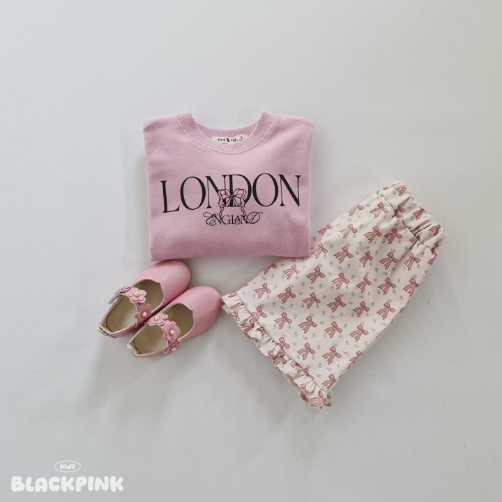 Black Pink - Korean Children Fashion - #stylishchildhood - Floral Ribbon Frill Skirt - 5