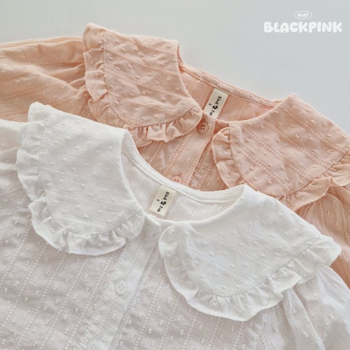 Black Pink - Korean Children Fashion - #toddlerclothing - Judy Blouse - 4
