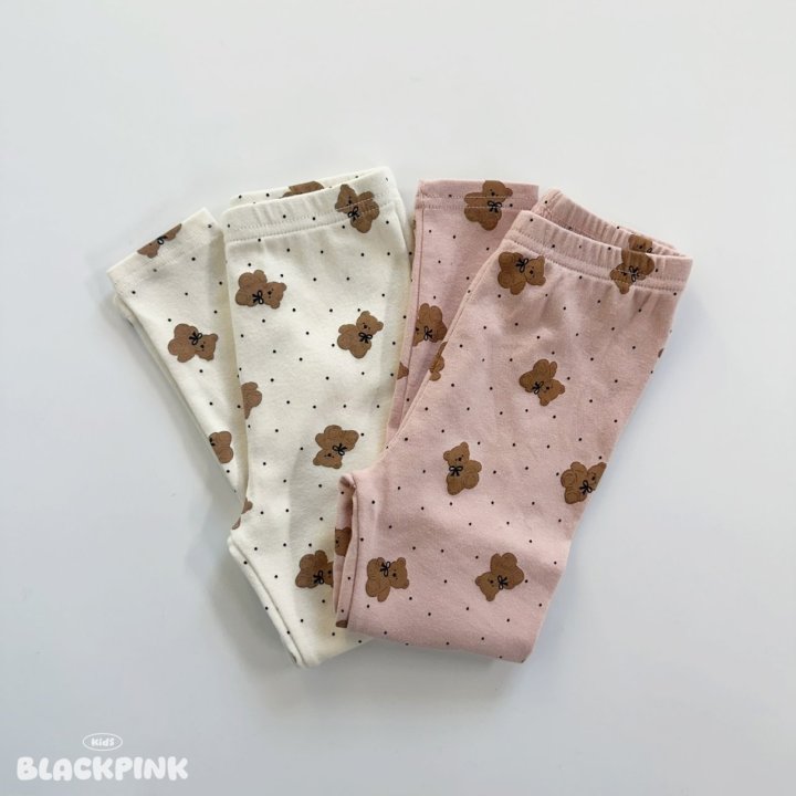 Black Pink - Korean Children Fashion - #stylishchildhood - Dot Bear Easywear - 9
