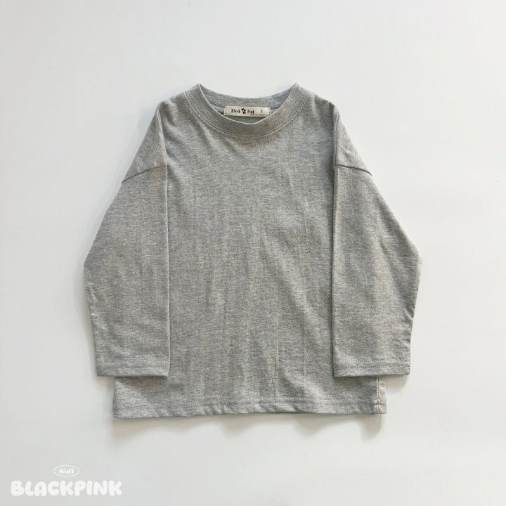 Black Pink - Korean Children Fashion - #stylishchildhood - Basic Single Tee - 7