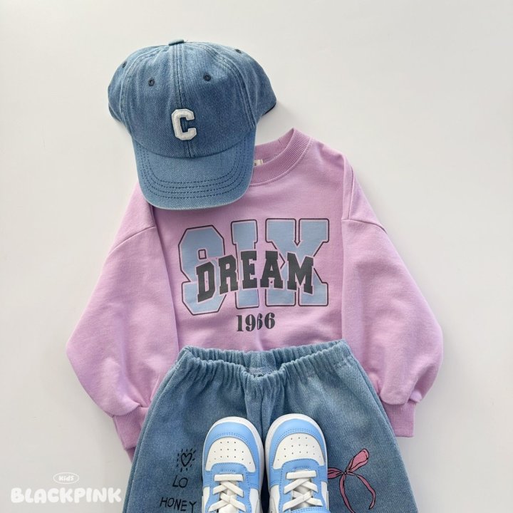 Black Pink - Korean Children Fashion - #toddlerclothing - 7days Sweatshirt - 4