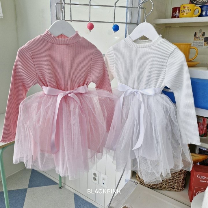 Black Pink - Korean Children Fashion - #stylishchildhood - Raisel Shasha One-piece - 2
