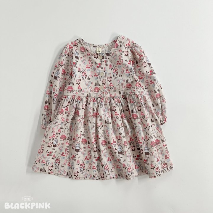Black Pink - Korean Children Fashion - #stylishchildhood - Little One One-piece - 10