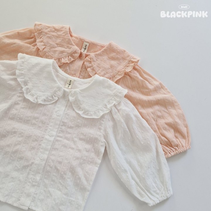 Black Pink - Korean Children Fashion - #toddlerclothing - Judy Blouse - 3