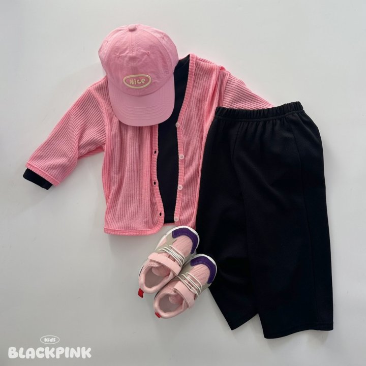 Black Pink - Korean Children Fashion - #todddlerfashion - Beryl Modern Set-Up - 4
