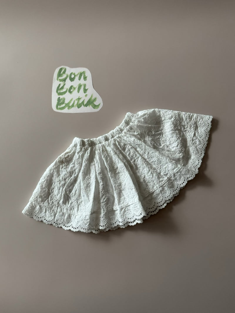 Bon Bon Butik - Korean Children Fashion - #Kfashion4kids - Lace Skirt