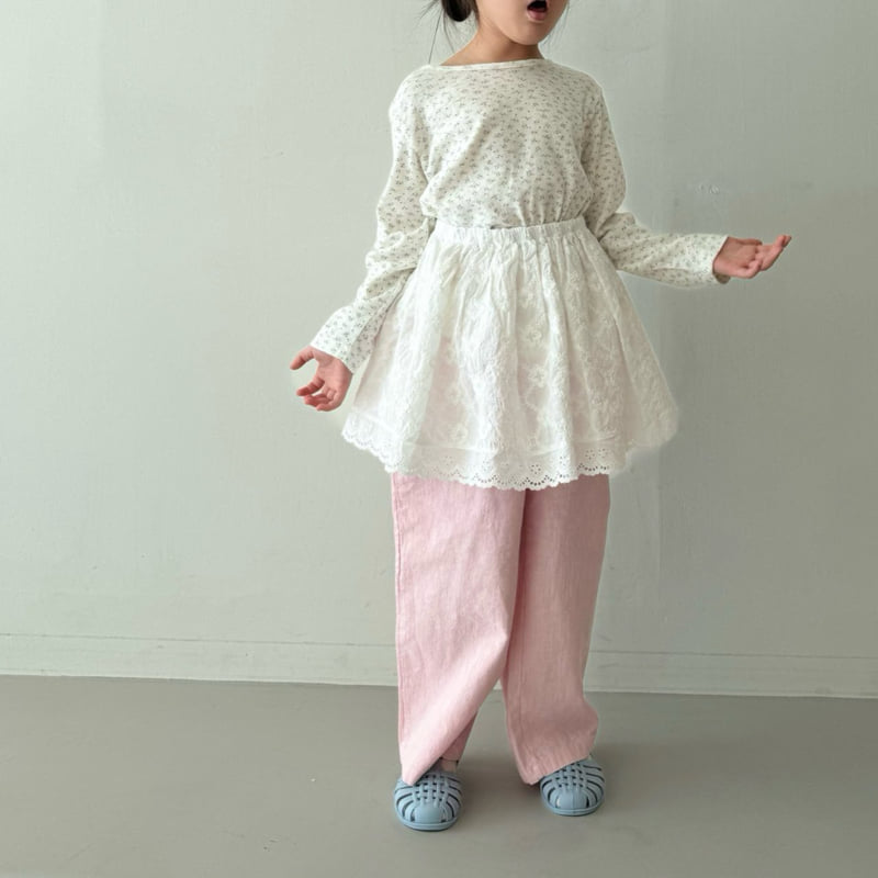 Bon Bon Butik - Korean Children Fashion - #childofig - Lace Skirt - 6