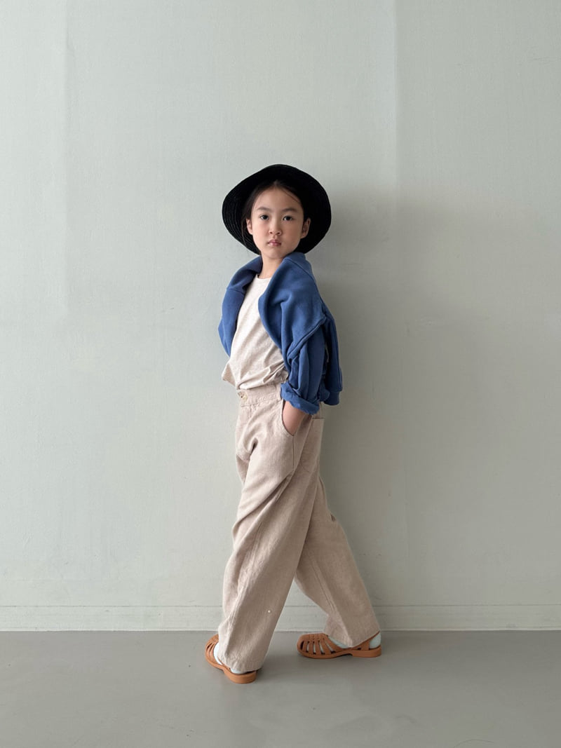 Bon Bon Butik - Korean Children Fashion - #kidsshorts - Linen Tams Pants - 10