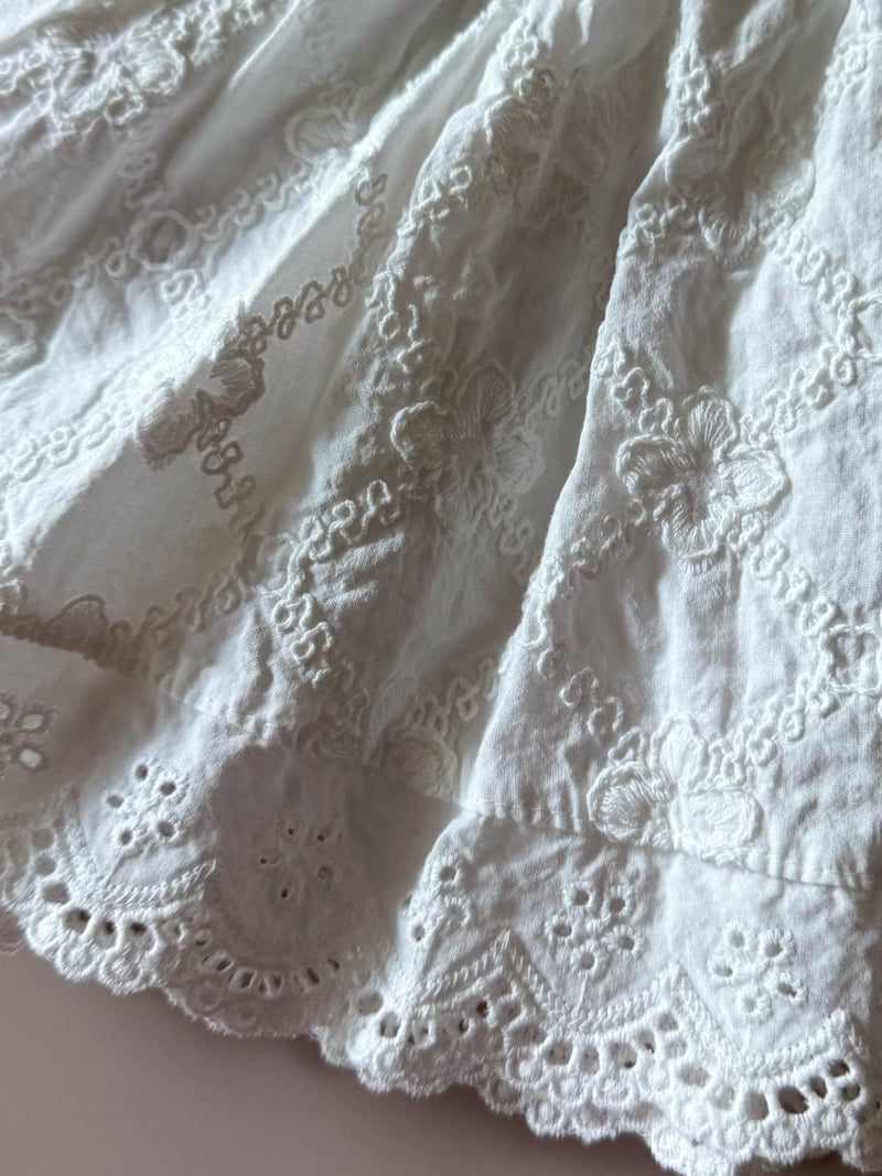 Bon Bon Butik - Korean Children Fashion - #littlefashionista - Lace Skirt - 2