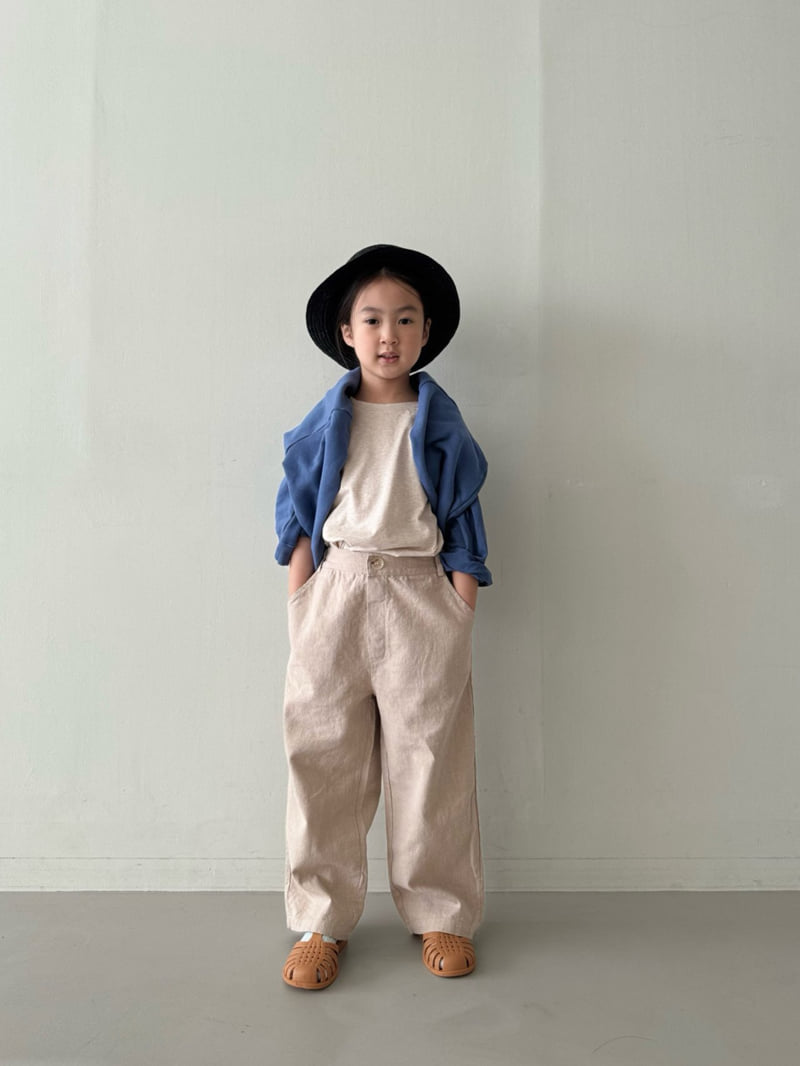 Bon Bon Butik - Korean Children Fashion - #minifashionista - Linen Tams Pants - 2