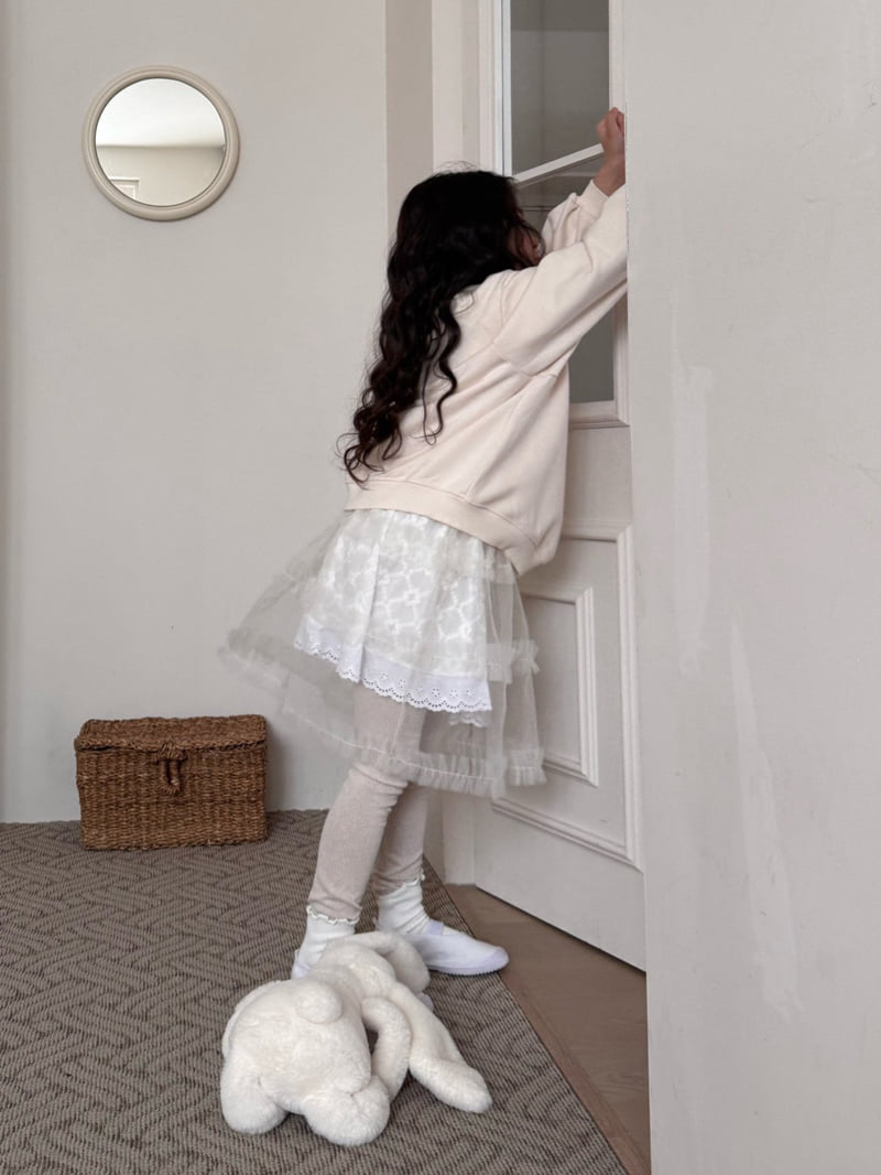 Bon Bon Butik - Korean Children Fashion - #prettylittlegirls - Lace Skirt - 5
