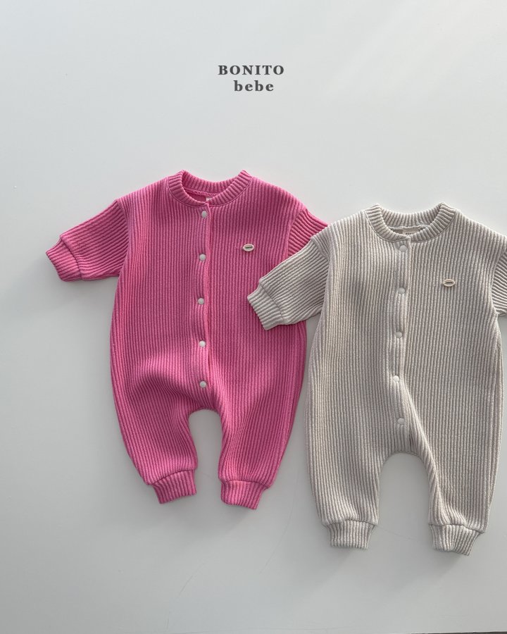 Bonito - Korean Baby Fashion - #babyclothing - Bebe Knit Cardigan Suit - 3