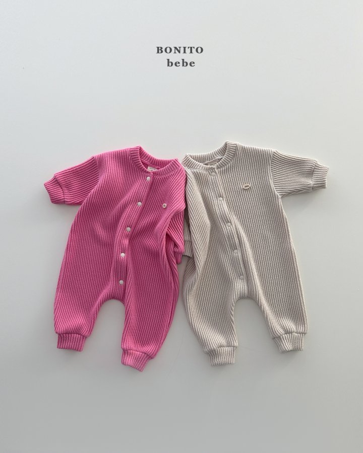 Bonito - Korean Baby Fashion - #babyclothing - Bebe Knit Cardigan Suit - 4