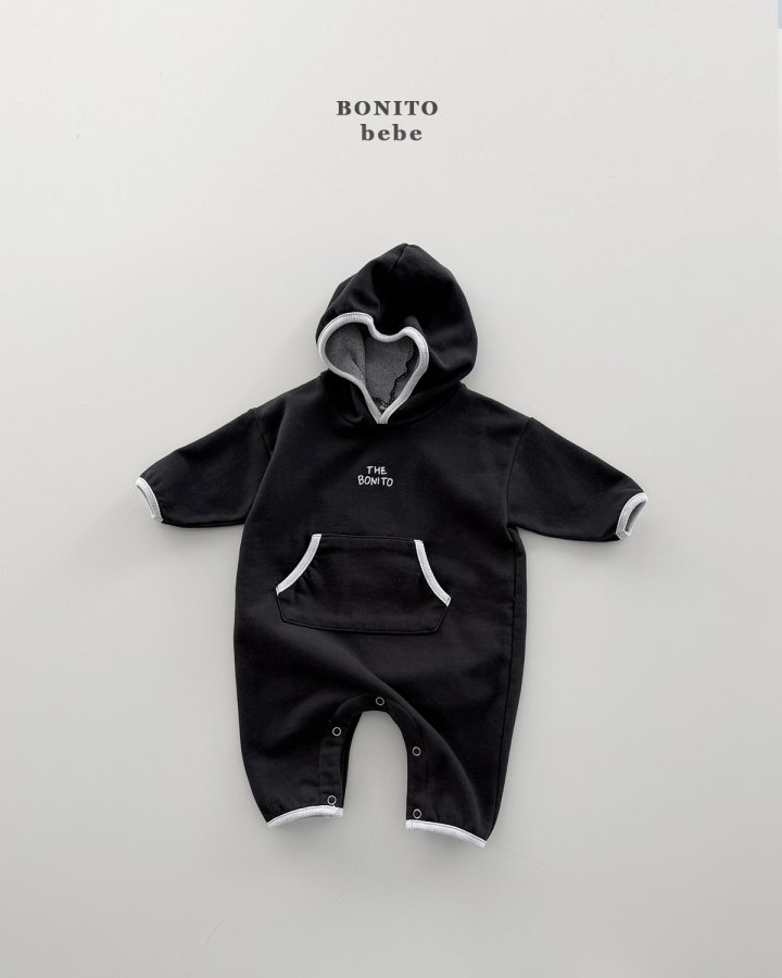 Bonito - Korean Baby Fashion - #babylifestyle - Bebe Hooded Binding Suit - 8