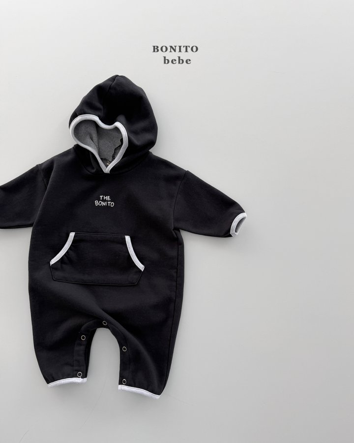 Bonito - Korean Baby Fashion - #babyoninstagram - Bebe Hooded Binding Suit - 9