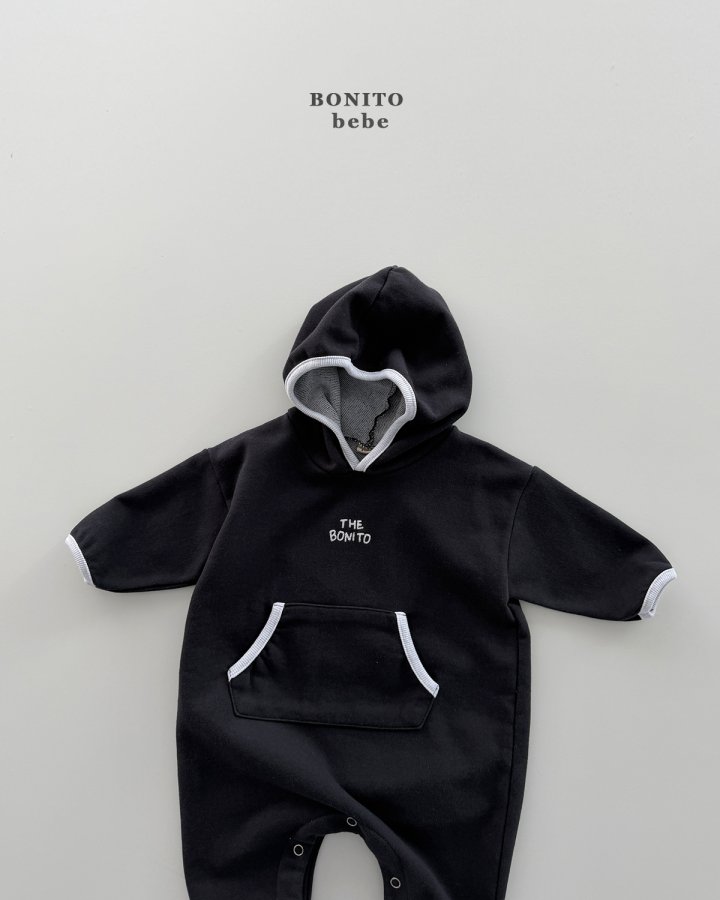 Bonito - Korean Baby Fashion - #babyootd - Bebe Hooded Binding Suit - 10