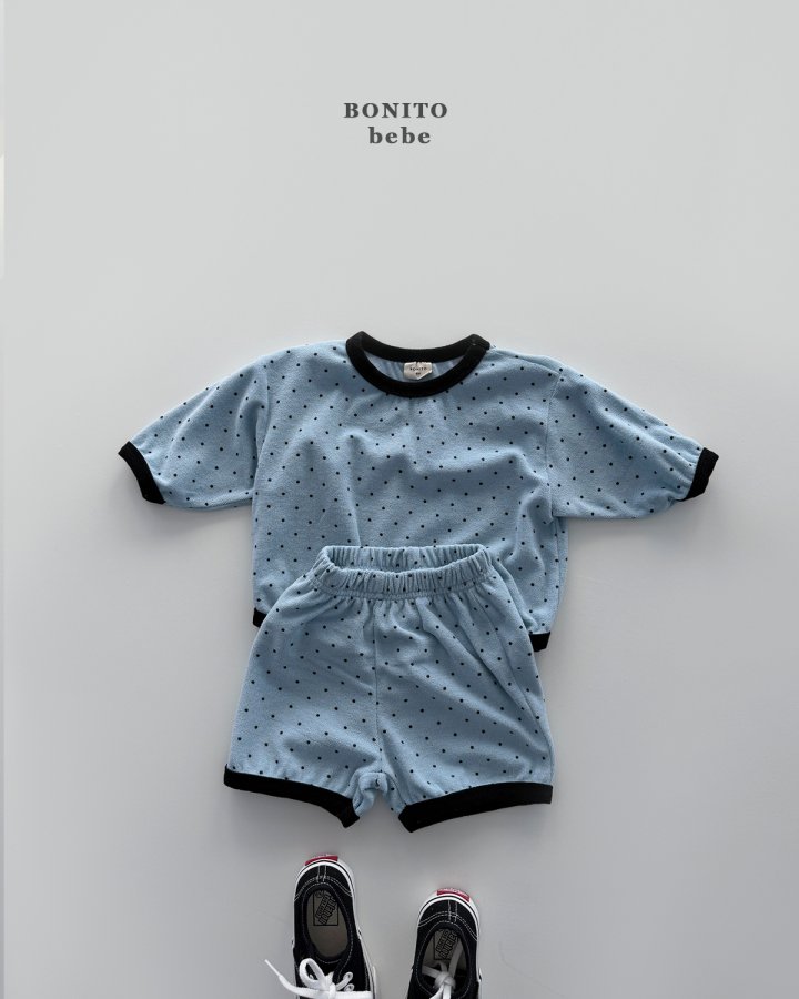 Bonito - Korean Baby Fashion - #babywear - Bebe Mini Dot Binding Set - 8