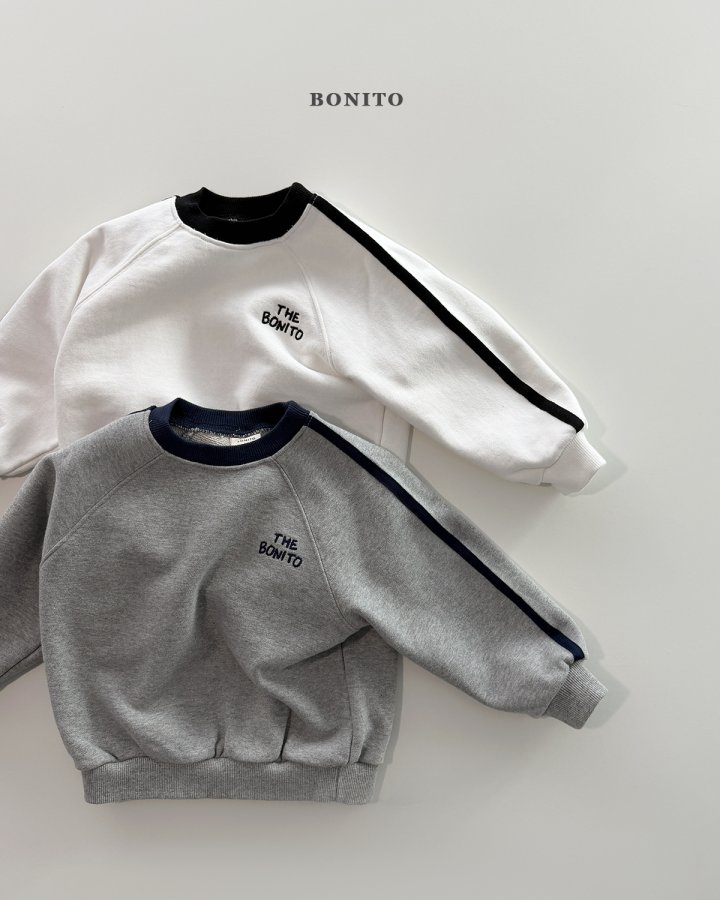 Bonito - Korean Children Fashion - #Kfashion4kids - Tape Raglan Sweatshirt - 3