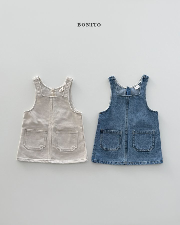 Bonito - Korean Children Fashion - #Kfashion4kids - Square One-piece