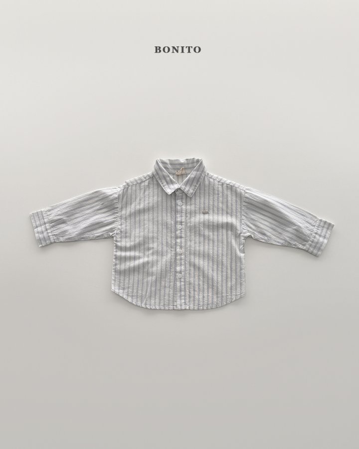 Bonito - Korean Children Fashion - #kidzfashiontrend - Buddy Stripe Shirt - 4