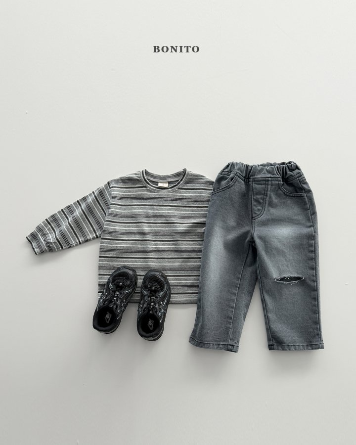 Bonito - Korean Children Fashion - #childofig - Clover Ribbed Tee - 10