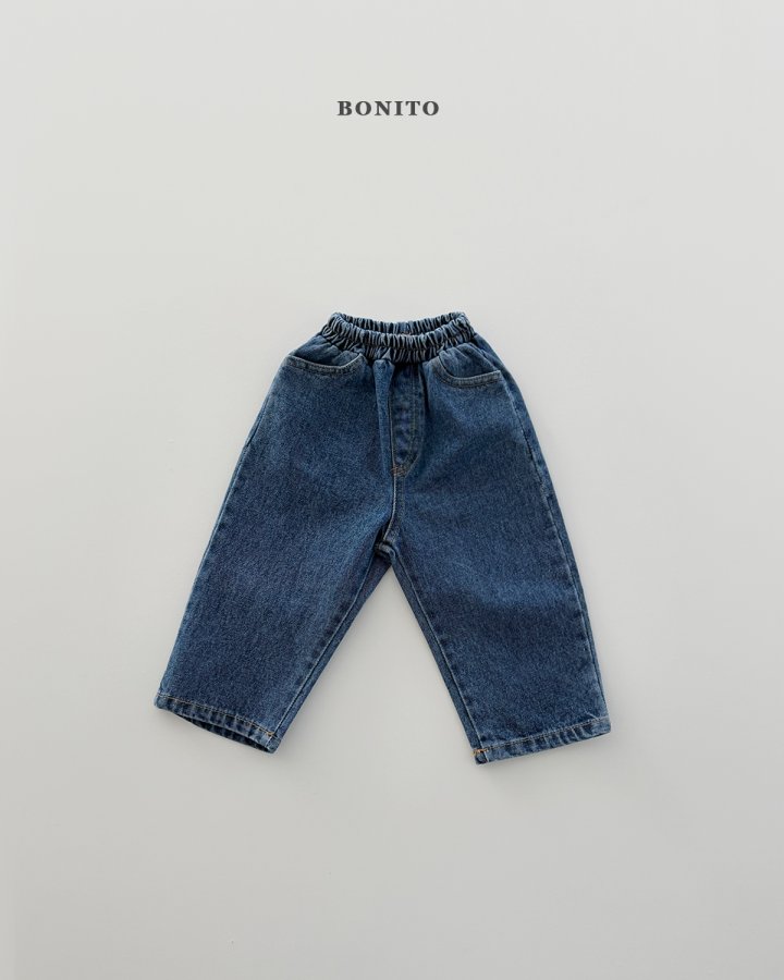 Bonito - Korean Children Fashion - #childofig - Planned Denim Pants - 5