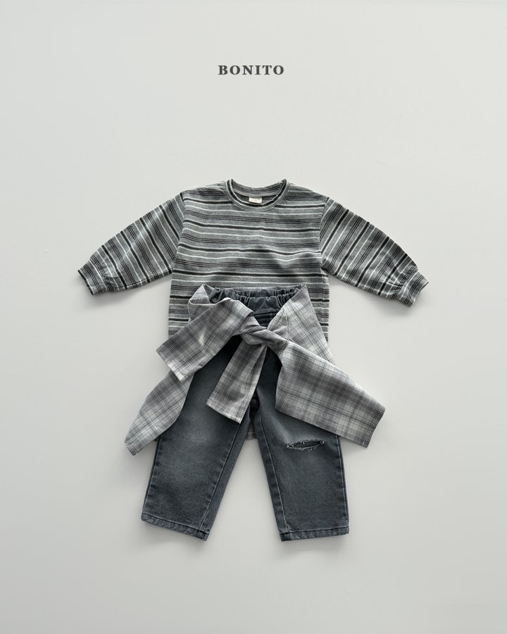Bonito - Korean Children Fashion - #childrensboutique - Clover Ribbed Tee - 11