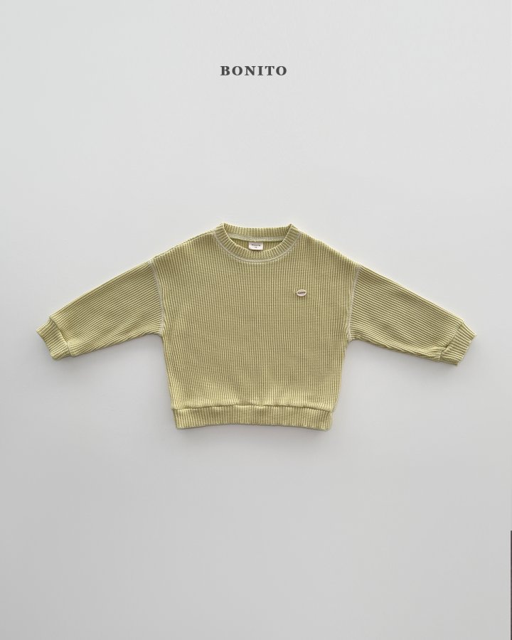 Bonito - Korean Children Fashion - #childofig - Waffle Guy Sweatshirt - 4