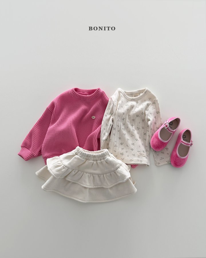 Bonito - Korean Children Fashion - #childrensboutique - Pop Knit Sweatshirt - 11