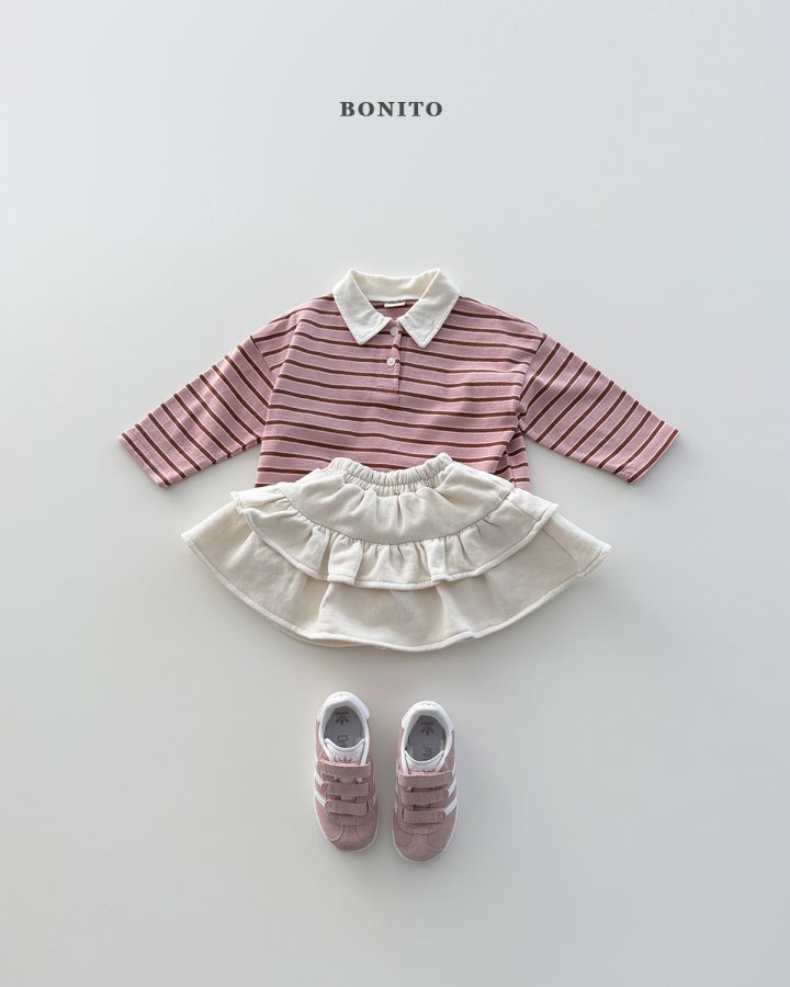 Bonito - Korean Children Fashion - #designkidswear - French Terry Tiered Skirt - 9