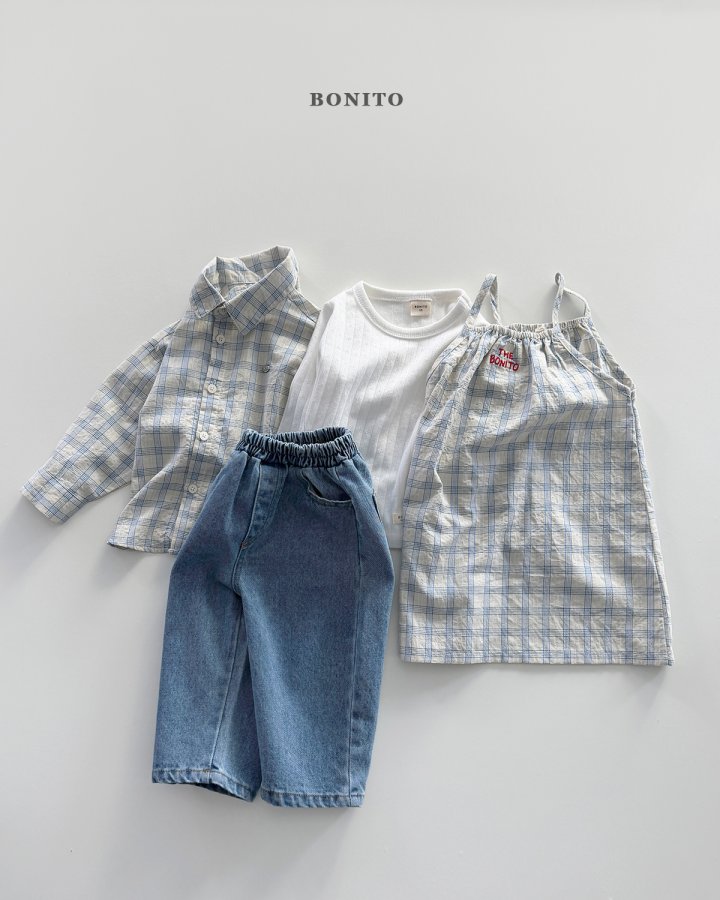 Bonito - Korean Children Fashion - #designkidswear - Planned Denim Pants - 8