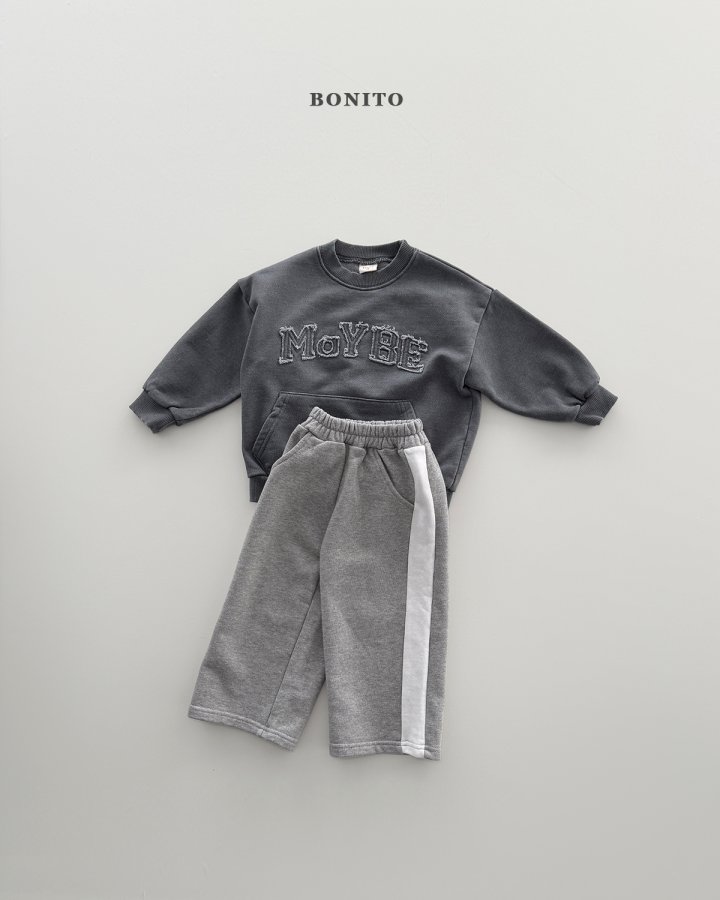 Bonito - Korean Children Fashion - #designkidswear - Side Color-Block Pants - 6