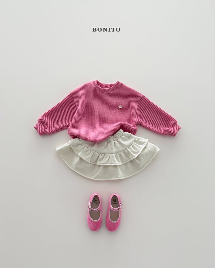 Bonito - Korean Children Fashion - #discoveringself - French Terry Tiered Skirt - 10