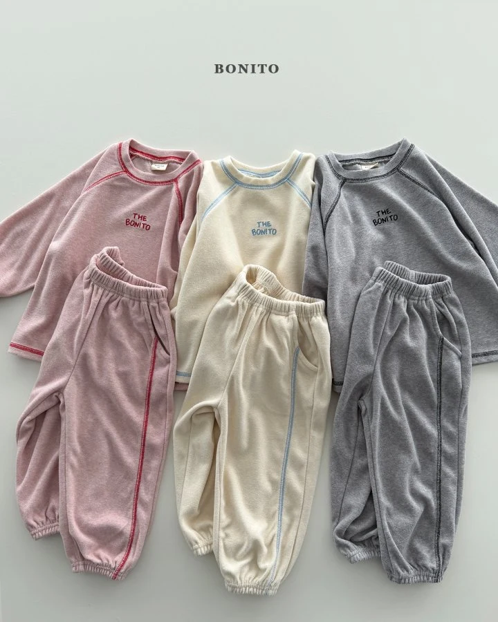 Bonito - Korean Children Fashion - #discoveringself - Zigzag Top Bottom Set - 3