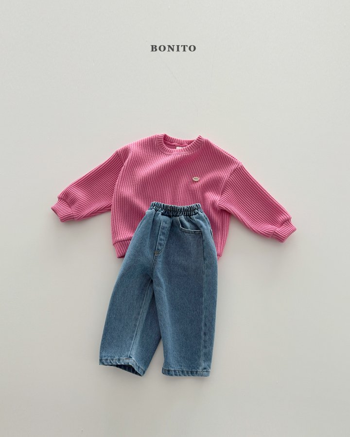 Bonito - Korean Children Fashion - #fashionkids - Planned Denim Pants - 10